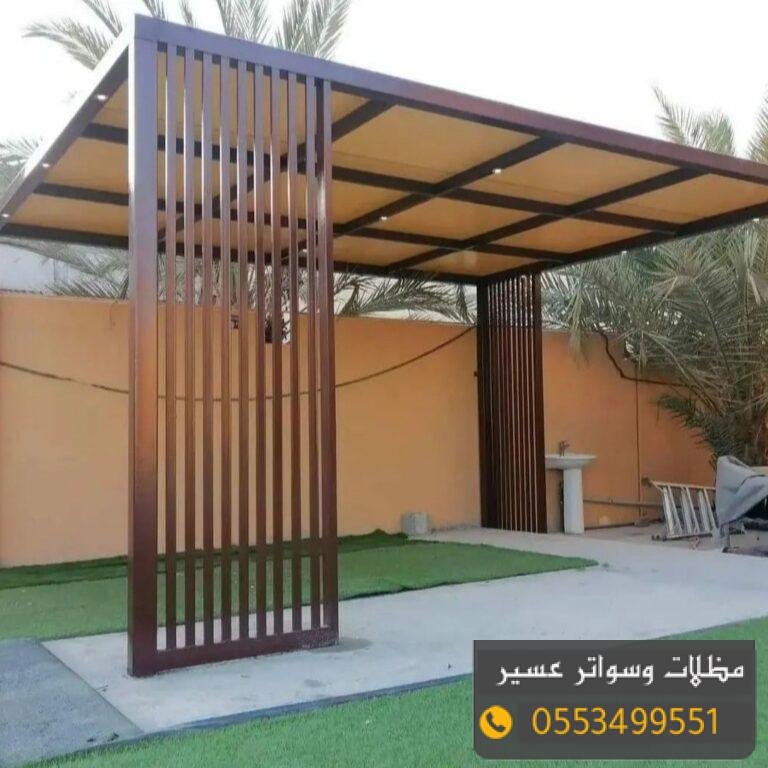 جلسات برجولات في عسير: رفاهية الجلسات الخارجية في الطبيعة